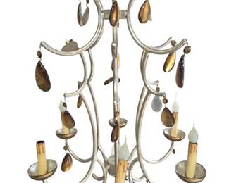 1868 - Hanging Chandelier 26 x 24