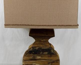 781 - Decorative Table Lamp 29" You are buying an as-is electric/electronic item. We do not guarantee all components are present, and if it is not expressly stated, it is untested