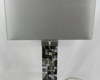 763 - Decorative Table Lamp 28" You are buying an as-is electric/electronic item. We do not guarantee all components are present, and if it is not expressly stated, it is untested