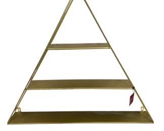 1876 - Hanging Wall Shelf by Three Hands 24 x 28 x 4