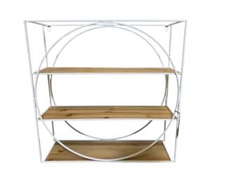 1886 - Hanging Wall Shelf by Three Hands 25 x 25 x 8