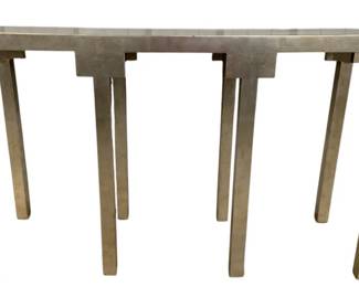 1768 - Wildwood Sofa Table, Mirror Top 34 x 57 x 19