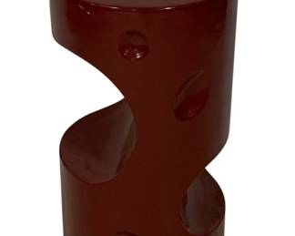 1510 - Wildwood Carver Pedestal 29" x 16" Retail $1538.70 This composite pedestal/table has "carved" circles and cutouts that provide a whimsical design.