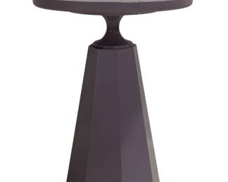 1603 - Wildwood Octagon Spot Table 22.5 x 16 glass top