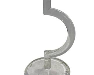 1636 - Chelsea House Chicago Acrylic Side Table 22 x 18