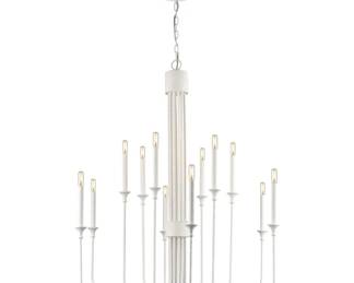 253 - Edward 12-Light Chandelier 38x36x36