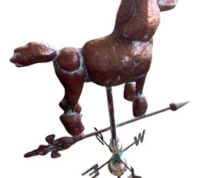 5140 - Copper Poodle Weathervane 42 x 30
