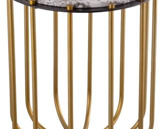 63 - Elk Signature Demille Accent Table 24x20x20