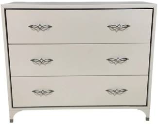 1504 - Chelsea House 3 Drawer White Chest 36"x 44" x 14"