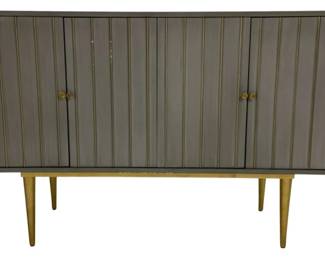 1671 - Wildwood Delphine Gray Gold Sideboard Retail $4091 36 x 54 x 18