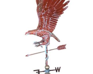 5135 - Copper Eagle Weathervane 49 x 22 x 20