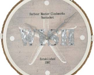 335 - San Miguel Weston Wish Clock 11x11x2