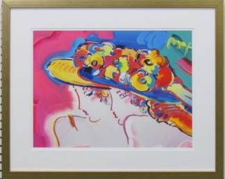 9013 - FRIENDS GICLEE BY PETER MAX 26.75 X 22