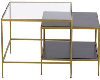 89 - Elk Signature Carrick Nesting Table 24x23x26