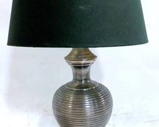 3238 - Decorative Lamp - 31" tall You are buying a used as-is electric/electronic item. We do not guarantee all components are present, and if it is not expressly stated, it is untested.