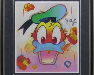 9016 - DONALD DUCK GICLEE BY PETER MAX 22 X 24