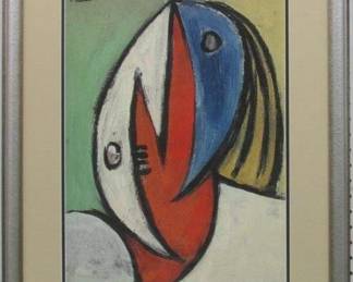 9004 - TETTE DE FEMME GICLEE BY PABLO PICASSO 22 X 27.5