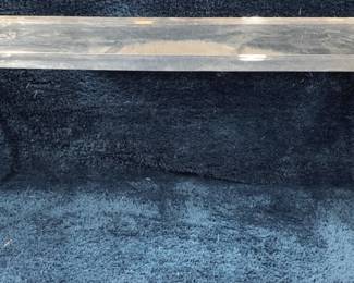 4338 - Lucite Sofa Table 33 x 70 x 16