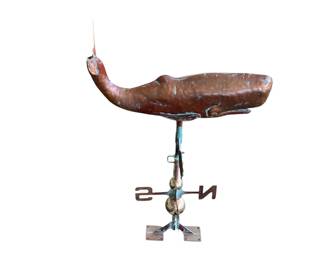5130 - Copper Whale Weathervane 40 x 24