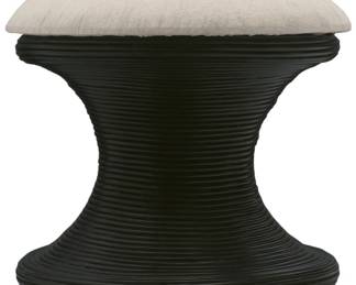 106 - Elk Studio Raven Stool Black 18x20x20