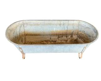 5116 - Metal Large Tub 27 x 57 x 16