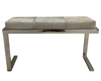 1596 - Wildwood Steel Horse Bench Retail $2171 24 x 40 x 16