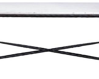 117 - Elk Signature Seville Forged Coffee Table 18x38x38