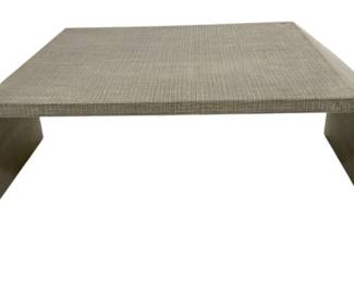 1613 - Chelsea House Calvin Mitered Cocktail Table Retail $2726 18 x 53 x 32
