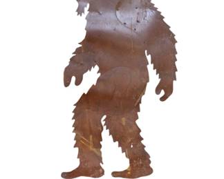 5115 - 70" Metal Bigfoot Garden Decor 70 x 29