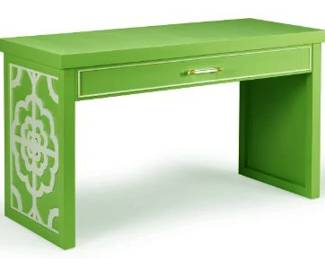 1610 - Chelsea House Shayla Copas Vanity Desk Retail $2800 22 x 54 x 23