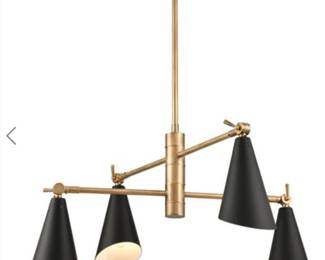 185 - Luca 4-Light Chandelier 16x26x26