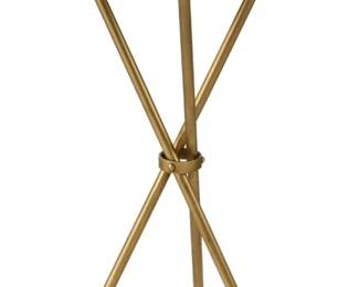66 - Elk Home Nasso Accent Table Brass 29.25 x 15.75 x 15.75
