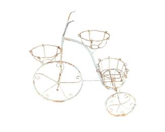 5112 - Metal Tricycle Planter 36 x 37 x 14