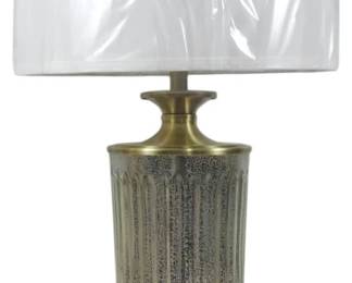 249xx - Wildwood Ashwin Mercury Table Lamp 32.5" Lamp direct from showroom, it is untested, buying as is Retail $435
