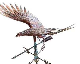 5142 - Copper Eagle Weathervane 31 x 24 x 20
