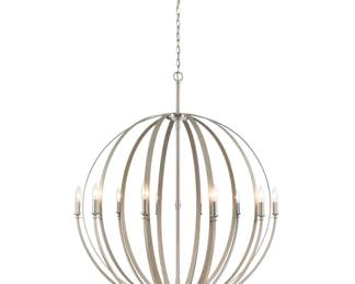 246 - Rotunde 10-Light Chandelier 44x38x38