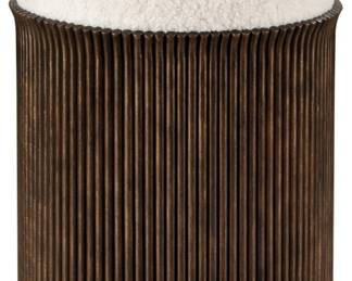 17 - Elk Signature Daphne Stool - Aged 19x18x18