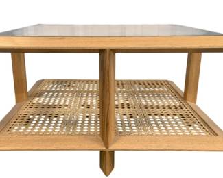 1778 - Wildwood Cane Bottom Cocktail Table 18 x 34 x 34