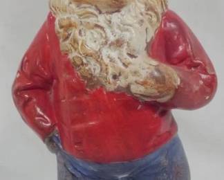 289x - Wooden Gnome Figure 13.5"