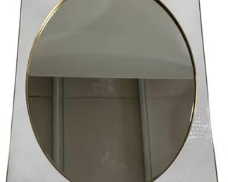 1620 - Chelsea House Addie White Wall Mirror 46 x 35 Retail $2895