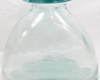 249x - Blue Glass Vase 8"