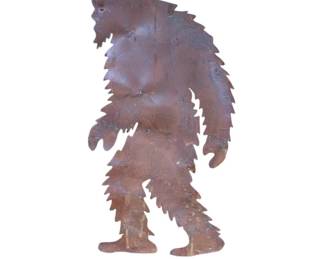 5103 - 47" Tall Metal Bigfoot Garden Stake 47 x 19