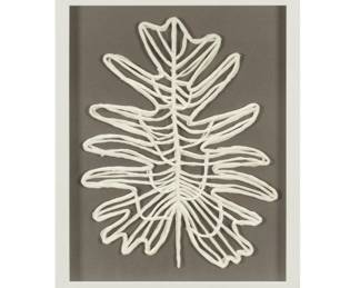 343 - Paradise Leaf I Dimensional Wall Art 20x16