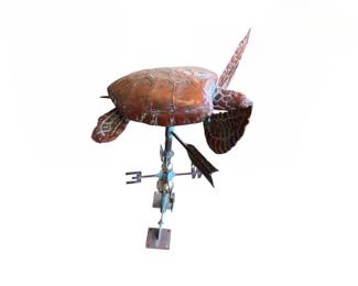 5132 - Copper Turtle Weathervane 28 x 16
