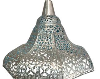 1856 - Metal Filligree Chandelier 24 x 30 Consigned by wholesaler / distributor, untested, no warranties.