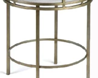 5014 - Alden Parkes Spencer Table, Stainless 28 x 24 x 24