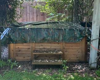 Nice 6 person hot tub.....must go!!!! will accept offers.