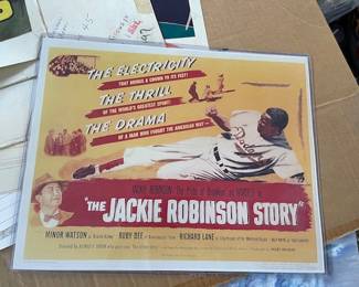 movie poster Jackie Robinson