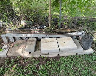 STEPPING STONES, T POSTS, RAMPS