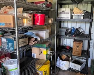METAL SHELVING